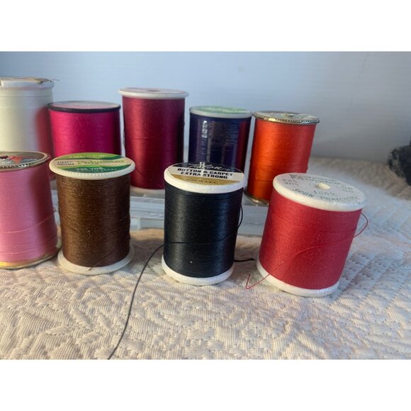 Sewing Thread spools set of 10 #7 - Picture 2 of 8